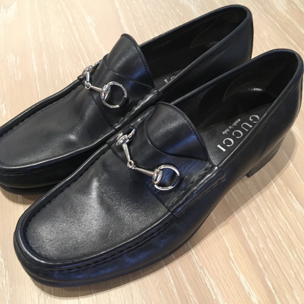 Men’s size 11 Classic Gucci Horsebit Loafers